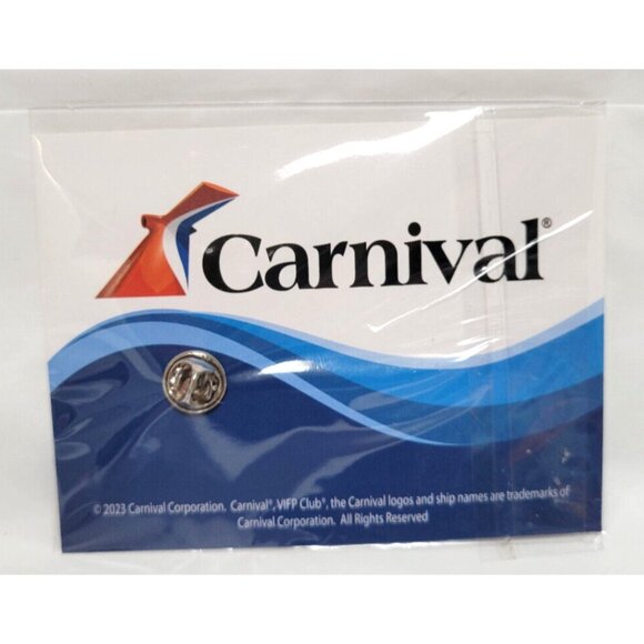 Carnival Cruise Lines VIFP Club 2024 Hat Lapel Pin SPIRIT - Platinum Diamond - Picture 2 of 2